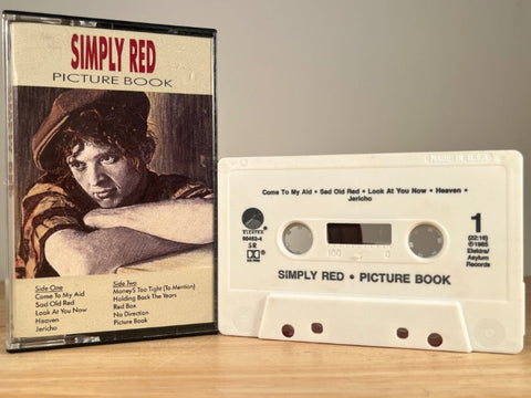 SIMPLY RED – Picture Book – CASSETTE TAPE