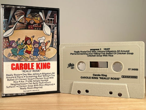 CAROLE KING – Really Rosie – CASSETTE TAPE