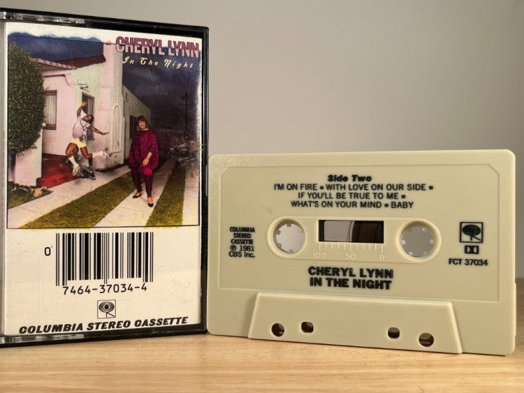 CHERYL LYNN – In the Night – CASSETTE TAPE