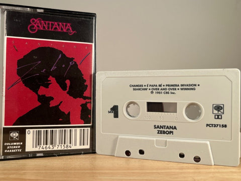SANTANA – Zebop! – CASSETTE TAPE