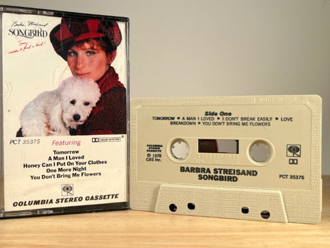 BARBRA STREISAND – Songbird – CASSETTE TAPE