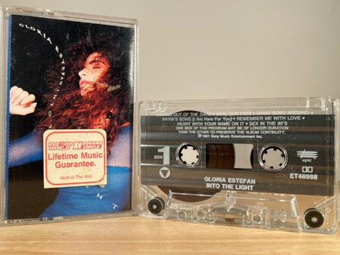 GLORIA ESTEFAN – Into the Light – CASSETTE TAPE