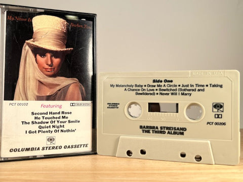 BARBRA STREISAND – The Third Album – CASSETTE TAPE