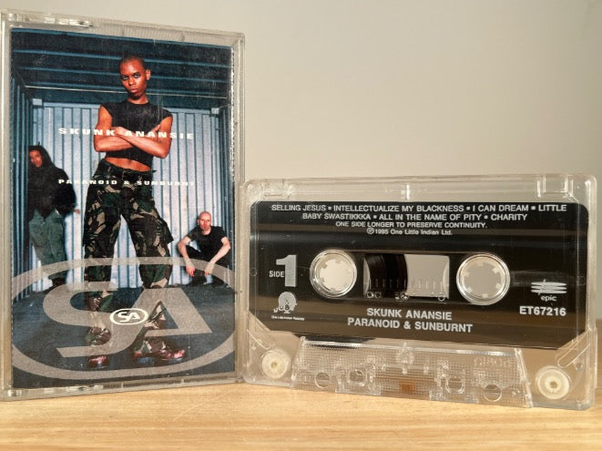 SKUNK ANANSIE – Paranoid & Sunburnt – CASSETTE TAPE