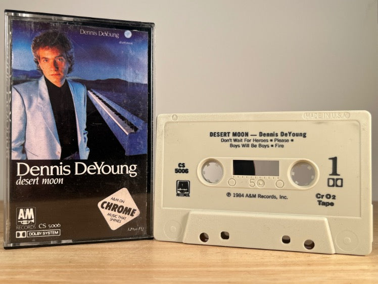 DENNIS DEYOUNG - Desert Moon - CASSETTE TAPE
