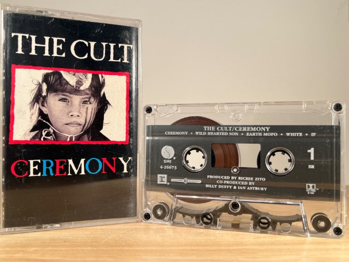 THE CULT - Ceremony - CASSETTE TAPE