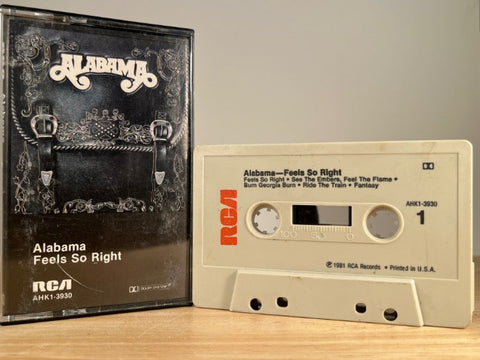 ALABAMA – Feels So Right – CASSETTE TAPE