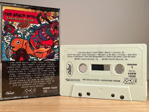 THE BEACH BOYS – Sunshine Dream – CASSETTE TAPE
