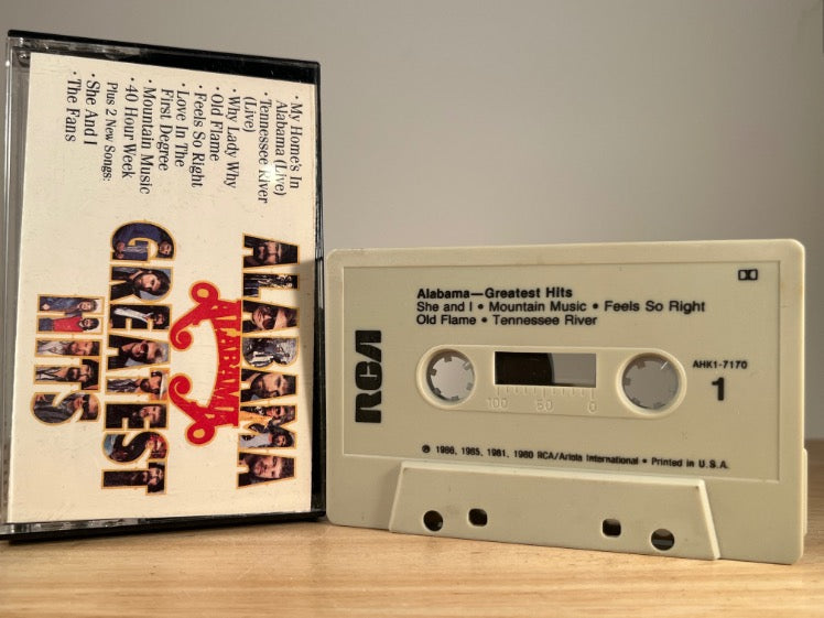 ALABAMA – Greatest Hits – CASSETTE TAPE