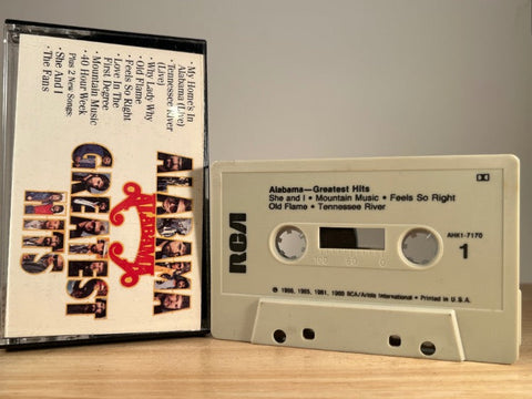 ALABAMA – Greatest Hits – CASSETTE TAPE