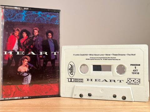 HEART - s/t - CASSETTE TAPE-2