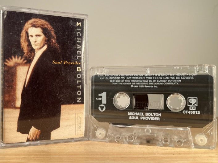 MICHAEL BOLTON - soul provider - CASSETTE TAPE