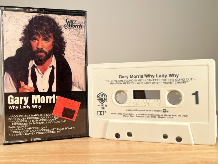GARY MORRIS - why lady why - CASSETTE TAPE