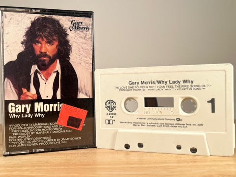 GARY MORRIS - why lady why - CASSETTE TAPE