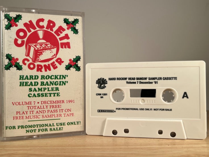 HARD ROCKIN’ HEAD BANGIN’ SAMPLER CASSETTE Vol.7 - various artists - CASSETTE TAPE