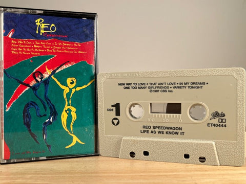 REO SPEEDWAGON - Life As We Know It - CASSETTE TAPE