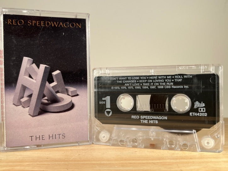 REO SPEEDWAGON - The Hits - CASSETTE TAPE