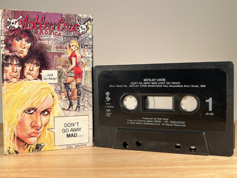 MÖTLEY CRÜE – Don’t Go Away Mad [cassingle] – CASSETTE TAPE