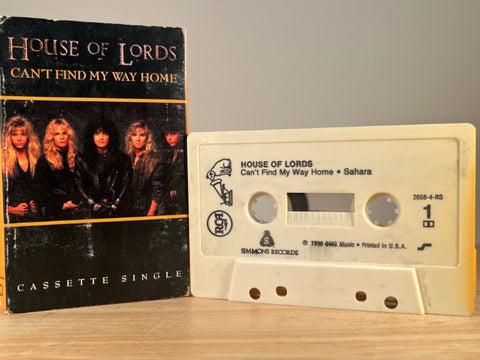HOUSE OF LORDS – Can’t Find My Way Home – [cassingle] CASSETTE TAPE