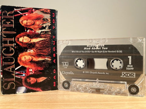 SLAUGHTER - Mad About You – [cassingle] CASSETTE TAPE