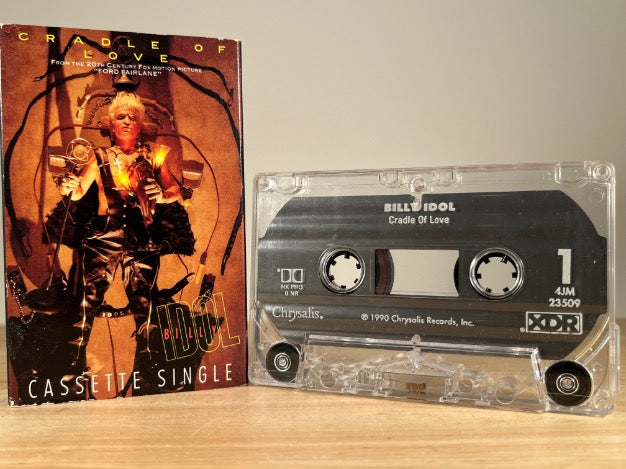 BILLY IDOL – Cradle of Love – [cassingle] CASSETTE TAPE