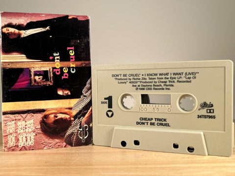 CHEAP TRICK – Don’t Be Cruel – [cassingle] CASSETTE TAPE