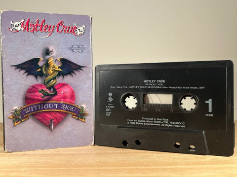 Mötley Crüe – Without You – [cassingle] CASSETTE TAPE