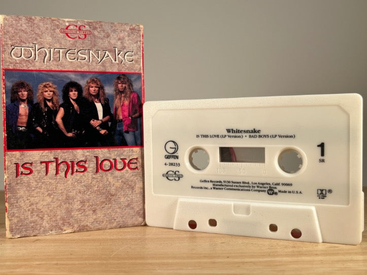 Whitesnake – Is This Love – [cassingle] CASSETTE TAPE