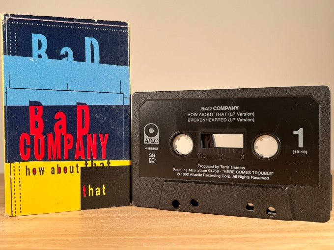 Bad Company – How About That – [cassingle] CASSETTE TAPE