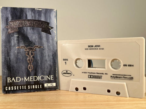 BON JOVI – Bad Medicine – [cassingle] CASSETTE TAPE