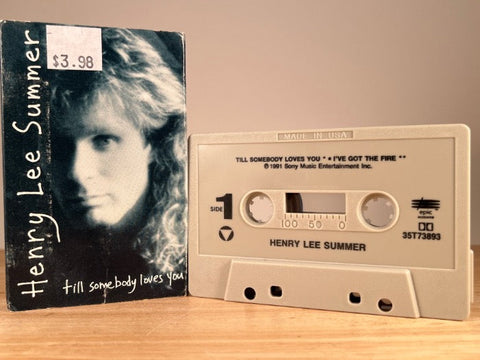 HENRY LEE SUMMER – Till Somebody Loves You – [cassingle] CASSETTE TAPE