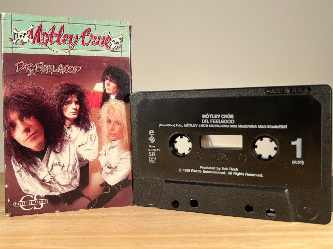 MÖTLEY CRÜE – Dr. Feelgood – [cassingle] CASSETTE TAPE