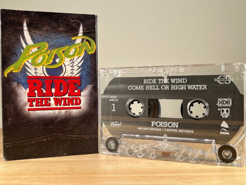 POISON – Ride the Wind – [cassingle] CASSETTE TAPE