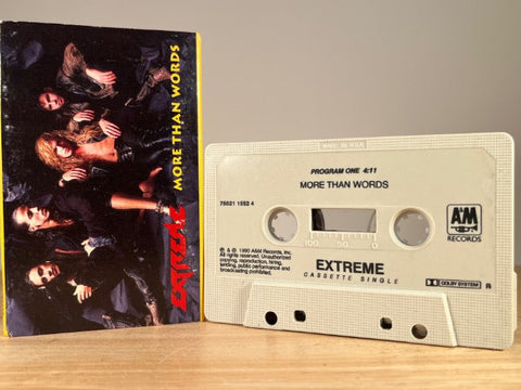 EXTREME – More Than Words – [cassingle] CASSETTE TAPE