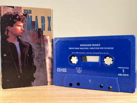 RICHARD MARX – Right Here Waiting – [cassingle] CASSETTE TAPE