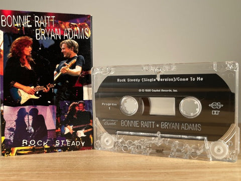 BONNIE RAITT & BRYAN ADAMS – Rock Steady – [cassingle] CASSETTE TAPE