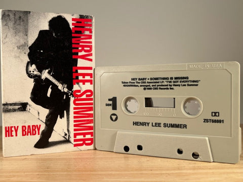 HENRY LEE SUMMER – Hey Baby – [cassingle] CASSETTE TAPE
