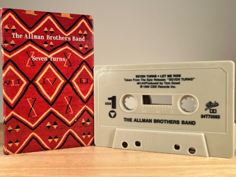 THE ALLMAN BROTHERS BAND – Seven Turns – [cassingle] CASSETTE TAPE
