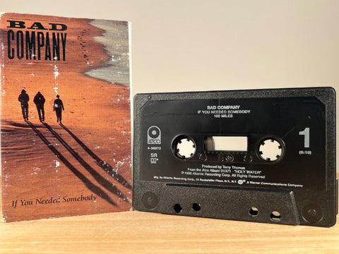 BAD COMPANY – If You Needed Somebody – [cassingle] CASSETTE TAPE