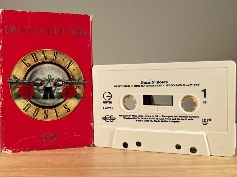 GUNS N’ ROSES – Sweet Child O’ Mine – [cassingle] CASSETTE TAPE