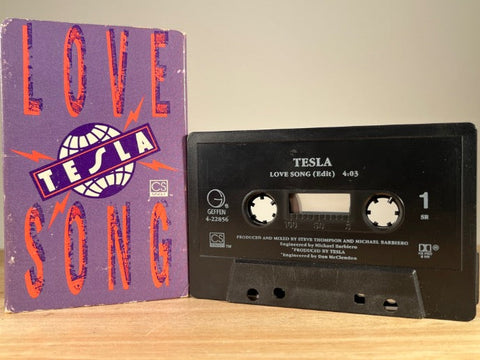 TESLA – Love Song – [cassingle] CASSETTE TAPE