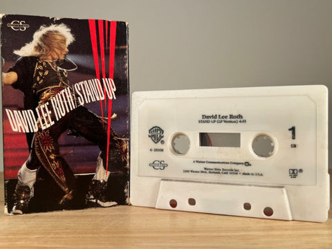 DAVID LEE ROTH – Stand Up – [cassingle] CASSETTE TAPE