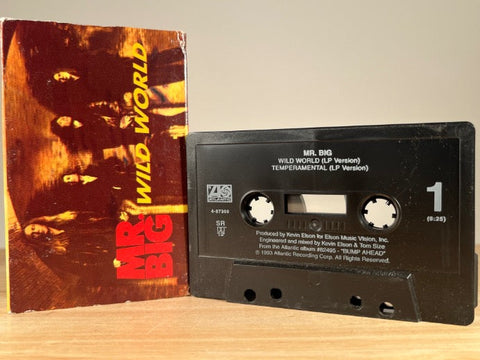 MR. BIG – Wild World – [cassingle] CASSETTE TAPE