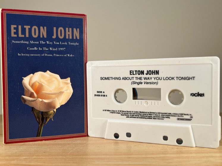 Elton John – Something About The Way You Look Tonight – [cassingle] CASSETTE TAPE