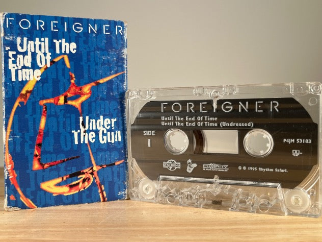 FOREIGNER – Until The End Of Time – [cassingle] CASSETTE TAPE