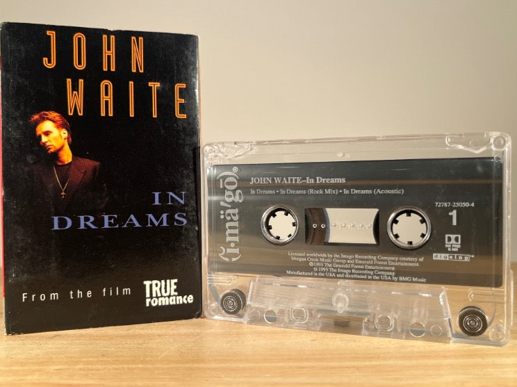 JOHN WAITE – In Dreams – [cassingle] CASSETTE TAPE