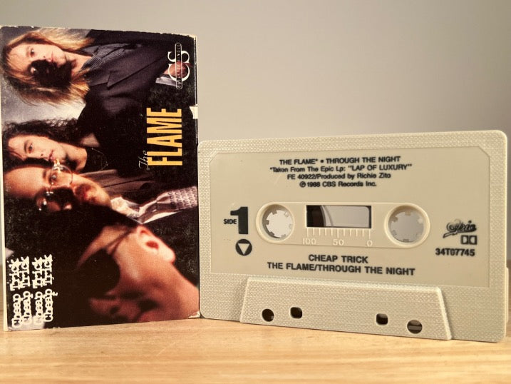 CHEAP TRICK – The Flame – [cassingle] CASSETTE TAPE