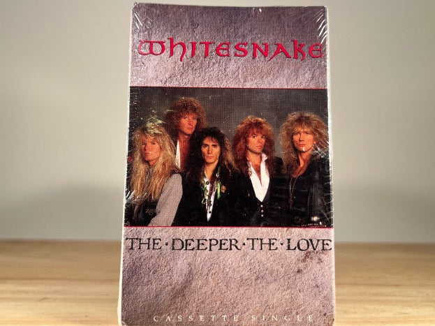 WHITESNAKE - The Deeper the love - [cassingle] BRAND NEW CASSETTE TAPE