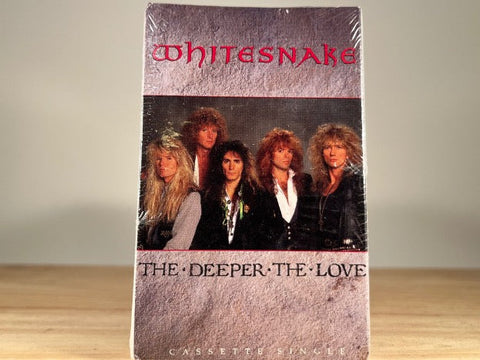 WHITESNAKE - The Deeper the love - [cassingle] BRAND NEW CASSETTE TAPE