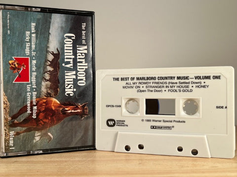 THE BEST OF MARLBORO COUNTRY MUSIC – VOLUME ONE – CASSETTE TAPE